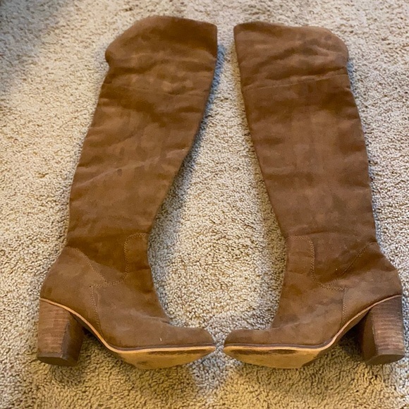 Melrose and Market Shoes Melrose And Market Camel Over The Knee